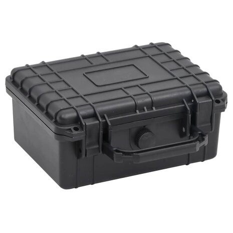 Flightcase draagbaar 24x19x11 cm PP zwart 1