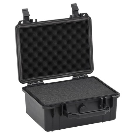 Flightcase draagbaar 24x19x11 cm PP zwart 3