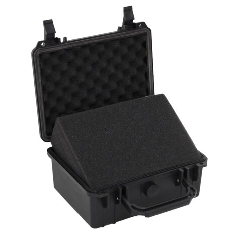 Flightcase draagbaar 24x19x11 cm PP zwart 4