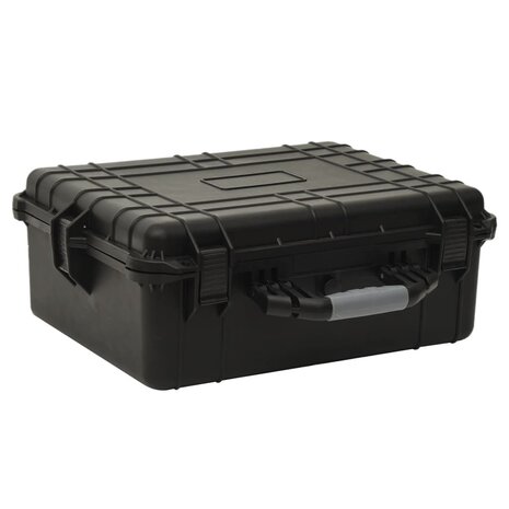 Flightcase draagbaar 55x43x21 cm PP zwart 1