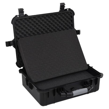 Flightcase draagbaar 52x40x19 cm PP zwart 4