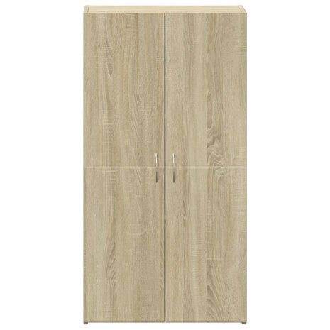 Archiefkast 60x32x115 cm bewerkt hout sonoma eikenkleurig 4