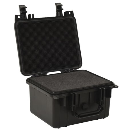 Flightcase draagbaar 27x25x18 cm PP zwart 3