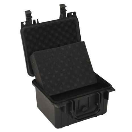 Flightcase draagbaar 27x25x18 cm PP zwart 4