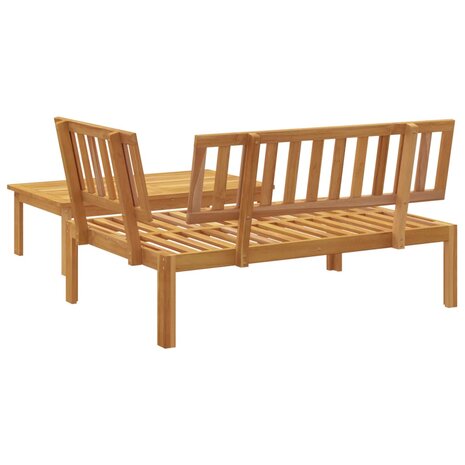 2-delige Loungeset pallet massief acaciahout 5