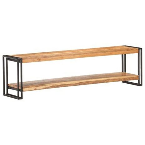 Tv-meubel 150x30x40 cm massief acaciahout 1