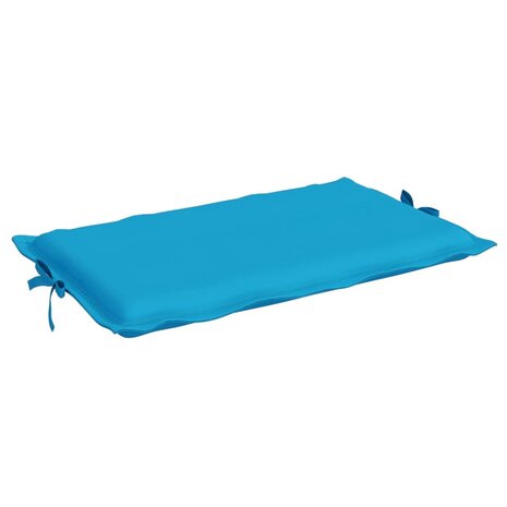 Ligbedkussen 186x58x3 cm oxford stof blauw 7