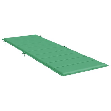 Ligbedkussen 186x58x3 cm oxford stof groen 3