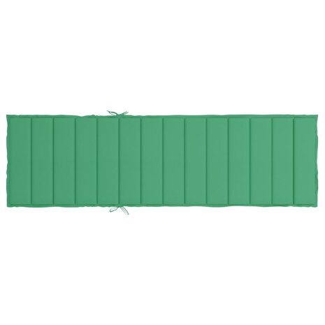 Ligbedkussen 200x50x3cm oxford stof groen 5