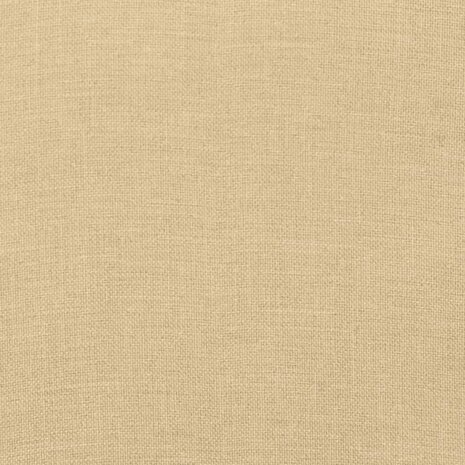 Ligbedkussen 186x58x3 cm stof gemêleerd beige 9