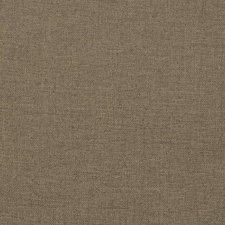 Ligbedkussen 186x58x3 cm stof gemêleerd taupe 9