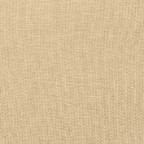 Ligbedkussen 200x60x4 cm stof gemêleerd beige 8