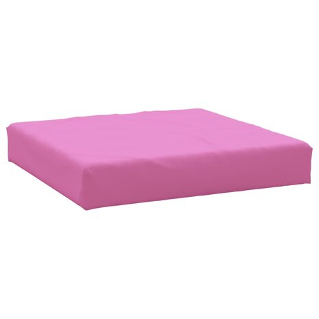 Palletkussen 60x60x8 cm oxford stof roze 2