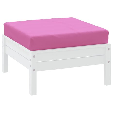 Palletkussen 60x60x8 cm oxford stof roze 3