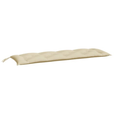 Tuinbankkussen 150x50x7 cm oxford stof beige 2