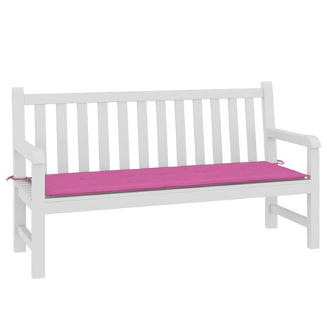 Tuinbankkussen 150x50x3 cm oxford stof roze 3