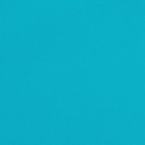 Stoelkussens 2 st 50x50x7 cm stof turquoise 7