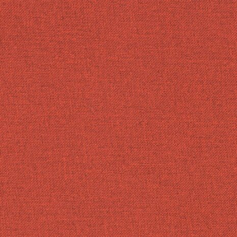 Stoelkussens 2 st hoge rug 120x50x4 cm stof gemêleerd rood 9