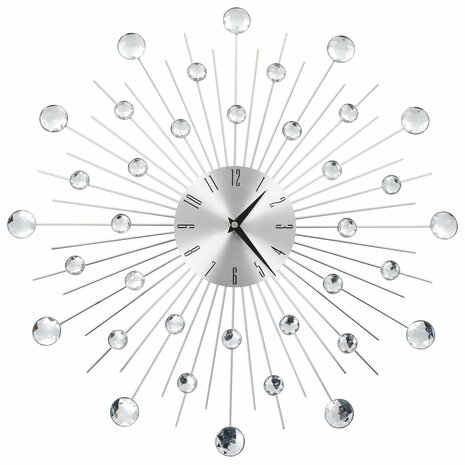 Wandklok met quartz-mechanisme 50 cm modern ontwerp 1