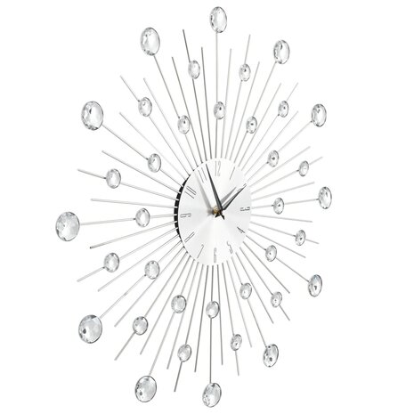 Wandklok met quartz-mechanisme 50 cm modern ontwerp 3