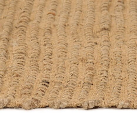 Vloerkleed rechthoekig 160x230 cm jute naturel 3