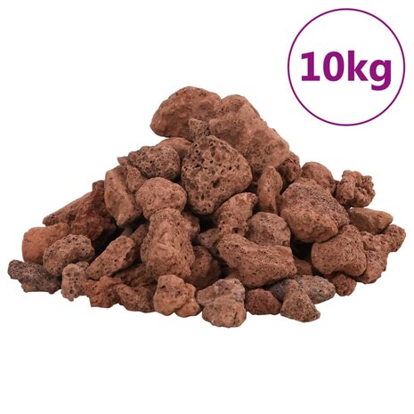 Lavastenen 10 kg 1-2 cm rood 2