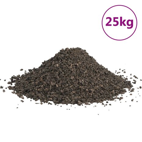 Basaltgrind 25 kg 3-5 mm zwart 2