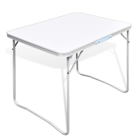 Campingtafel inklapbaar met metalen frame 80 x 60 cm 1