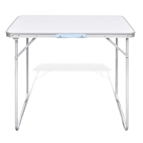 Campingtafel inklapbaar met metalen frame 80 x 60 cm 3