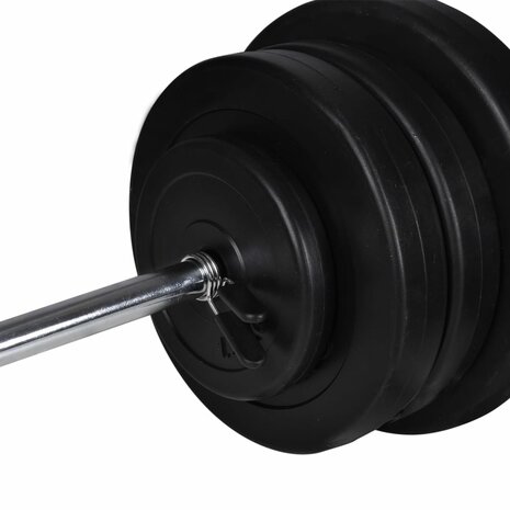 Barbell- en dumbbellset 60,5 kg 3