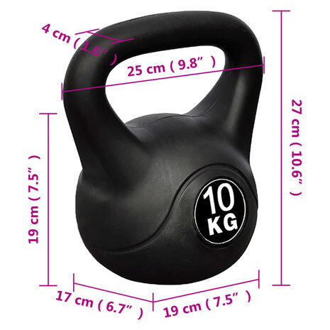 Kettlebell 10 kg 4