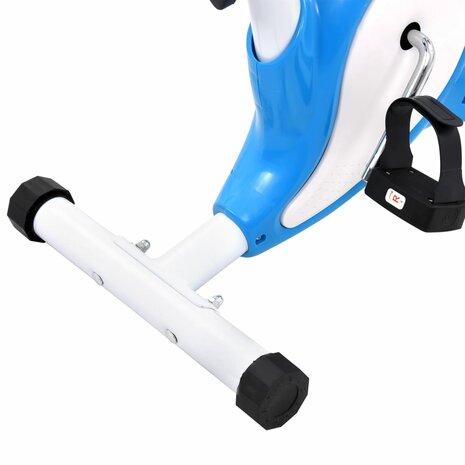 Hometrainer met bandweerstand blauw 10