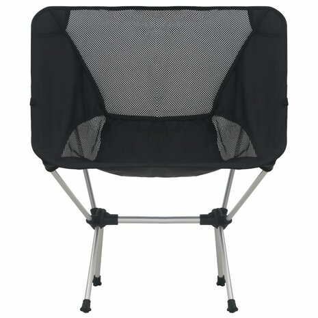 Campingstoelen 2 st met draagtas 54x50x65 cm aluminium 4