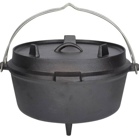 Esschert Design sudderpot gietijzer 6,5 L Zwart FF235 4