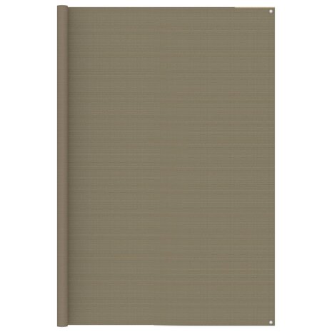 Tenttapijt 250x250 cm taupe 1