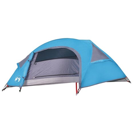 Koepeltent 1-persoons waterdicht blauw 6