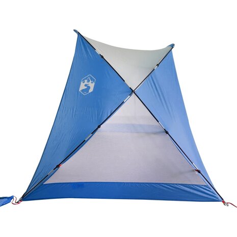 Strandtent 274x178x170/148 cm 185T taft azuurblauw 6