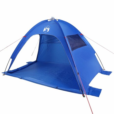 Strandtent waterdicht azuurblauw 4