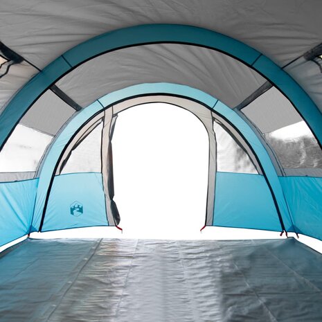 Tunneltent 4-persoons waterdicht blauw 10