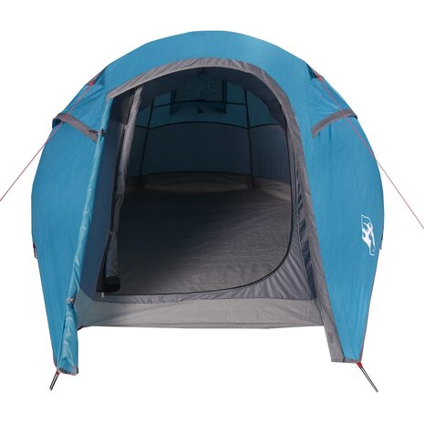 Tunneltent 3-persoons waterdicht blauw 7