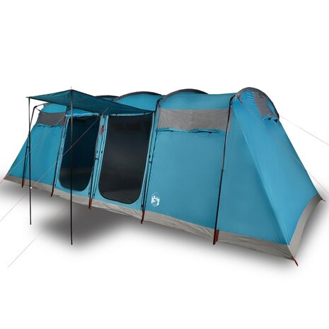 Tunneltent voor gezin 8-persoons waterdicht blauw 4