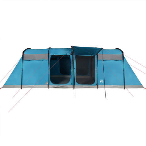 Tunneltent voor gezin 8-persoons waterdicht blauw 7