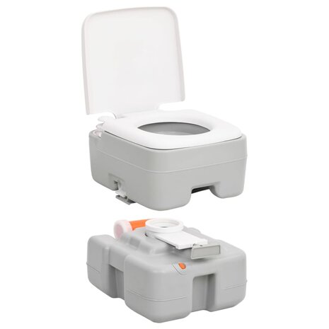 Campingtoilet en watertankset draagbaar 4