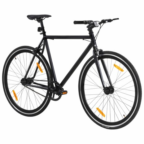 Fiets met vaste versnelling 700 c 51 cm zwart 2