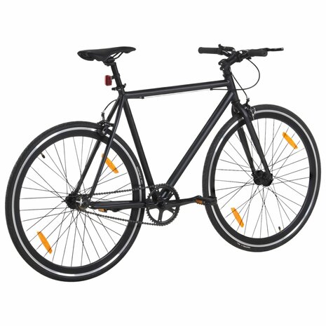 Fiets met vaste versnelling 700 c 55 cm zwart 3