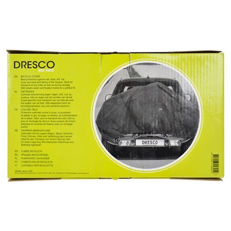 Dresco Fietshoes voor 1 fiets elastisch zwart 5