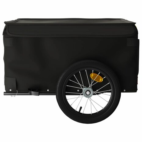 Fietstrailer 45 kg ijzer zwart 6