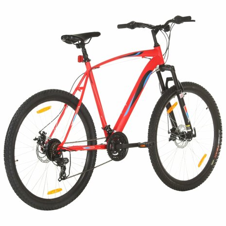 Mountainbike 21 versnellingen 29 inch wielen 53 cm frame rood 3