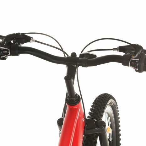 Mountainbike 21 versnellingen 29 inch wielen 53 cm frame rood 6