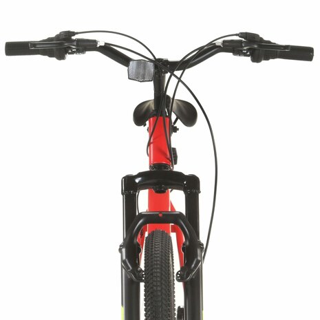 Mountainbike 21 versnellingen 27,5 inch wielen 38 cm frame rood 9